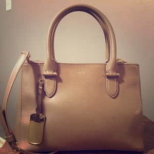 Ralph Lauren Newberry Double Zip Satchel